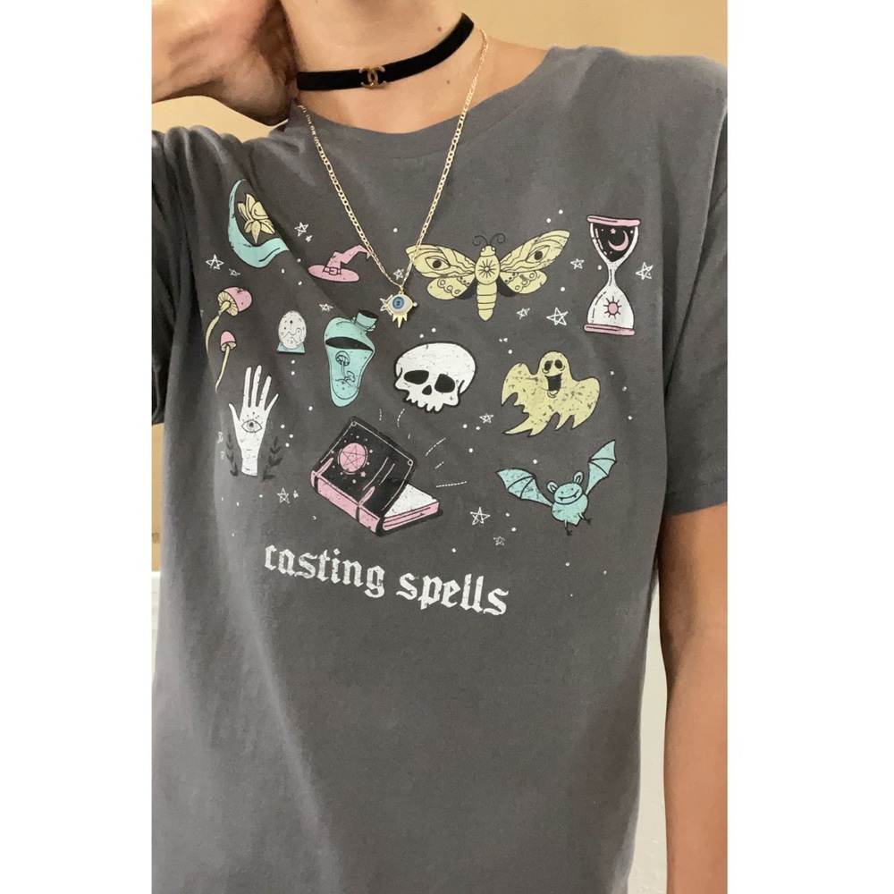 Oversized Casting Spells Mystic Potion Tee - Picture 3 of 3